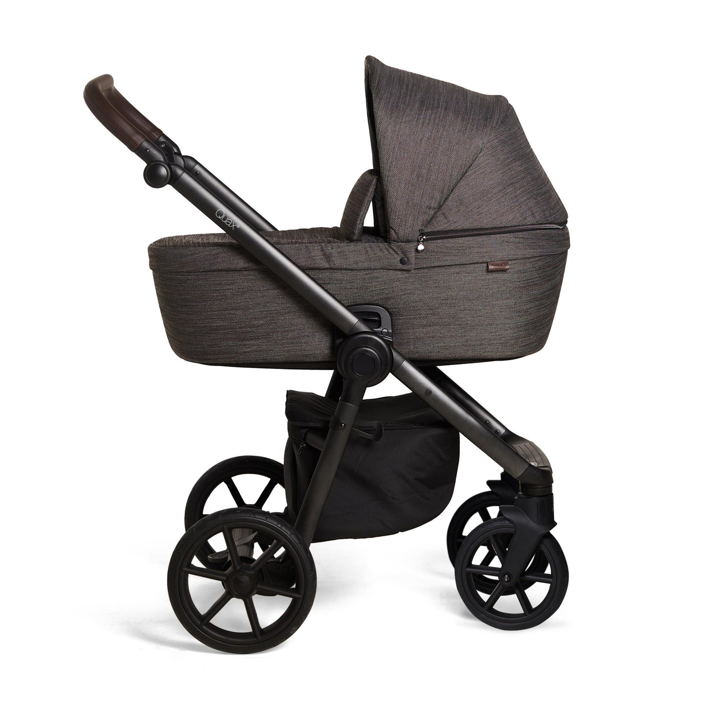 Quax Crooz2 Pram - Chevron Brown