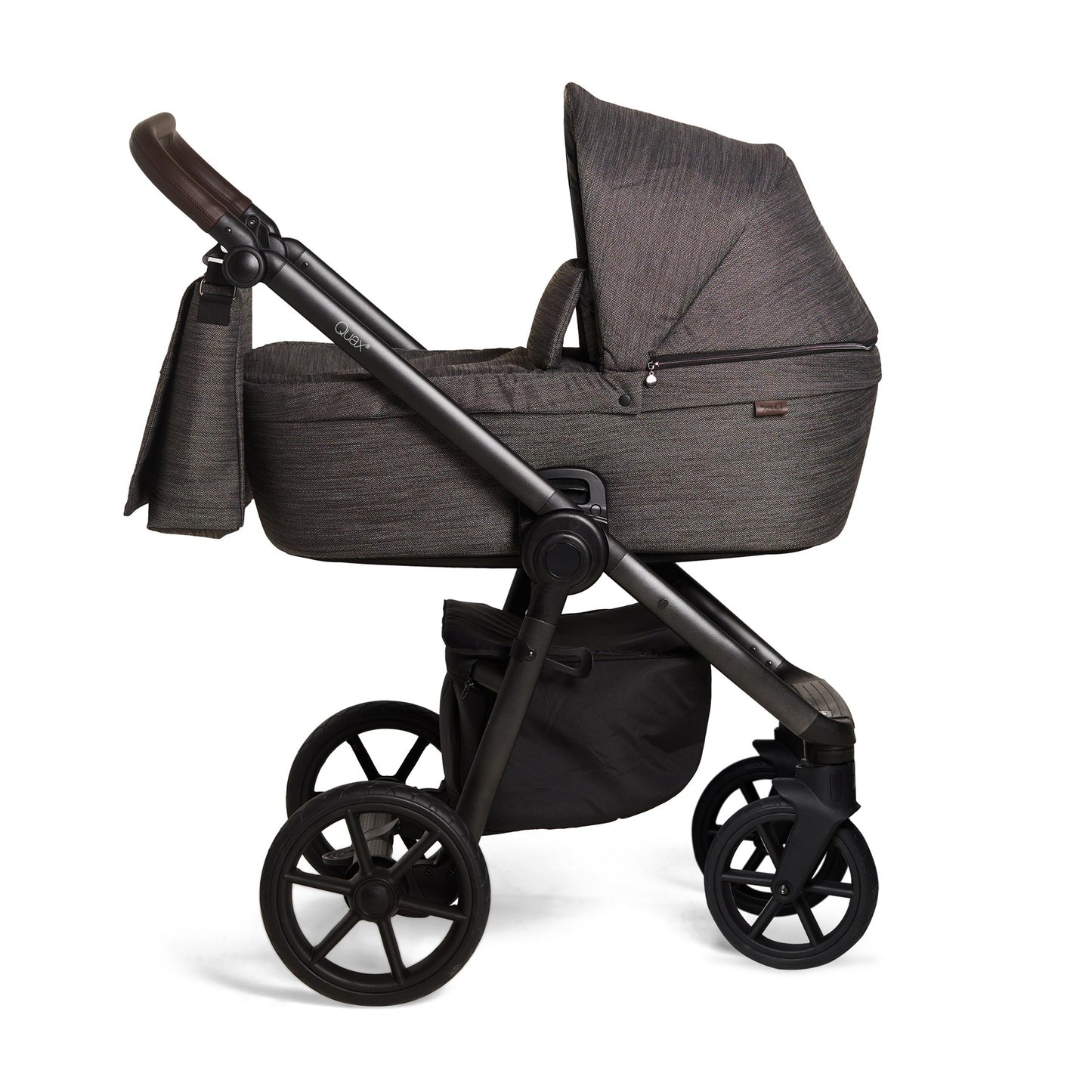 Quax Crooz2 Pram - Chevron Brown
