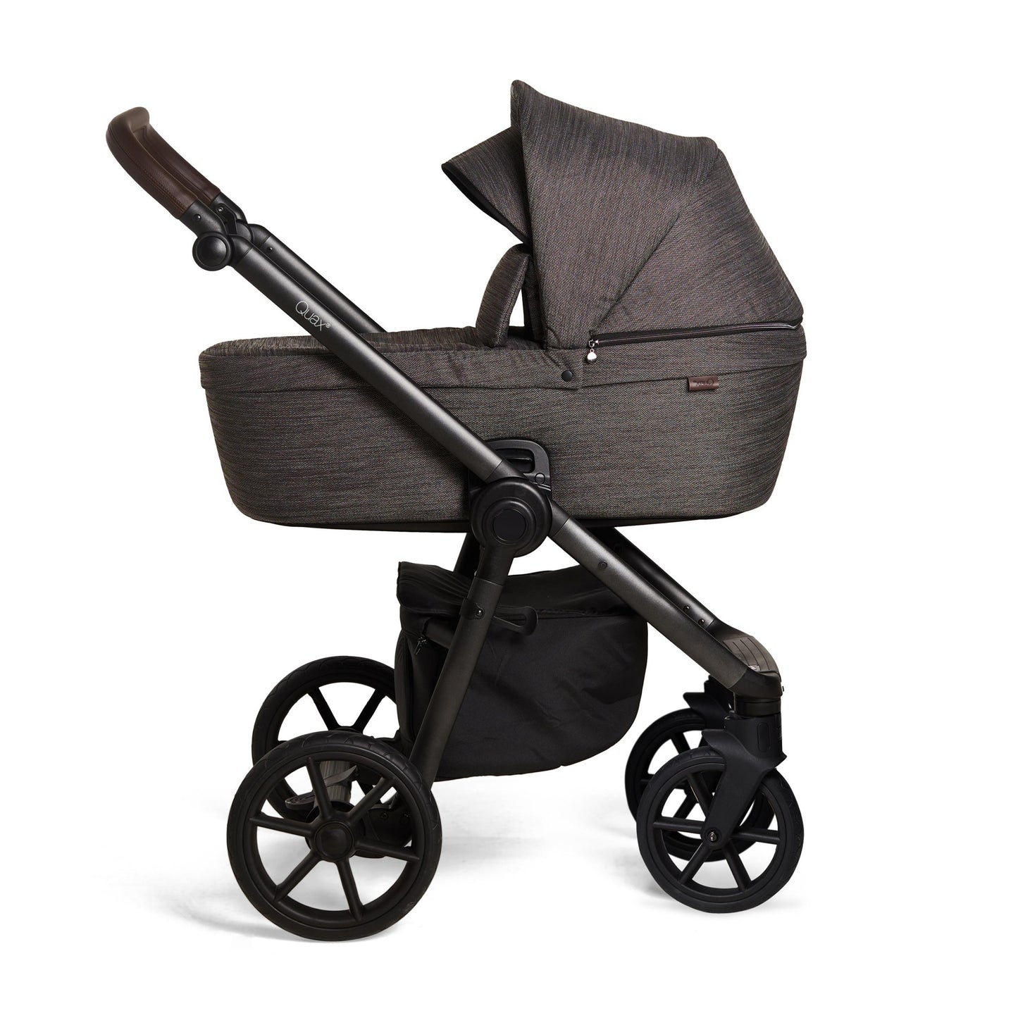 Quax Crooz2 Pram - Chevron Brown