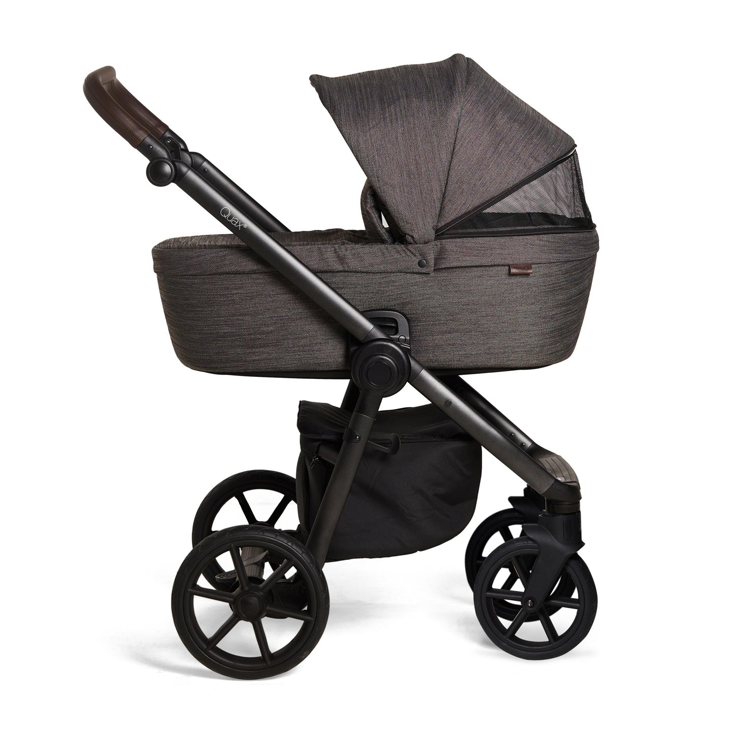Quax Crooz2 Pram - Chevron Brown