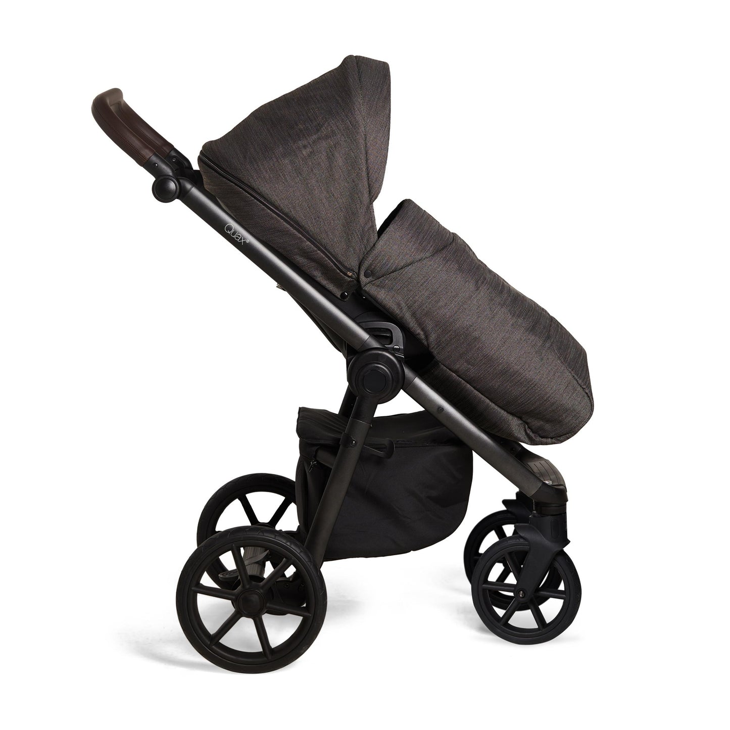 Quax Crooz2 Pram - Chevron Brown