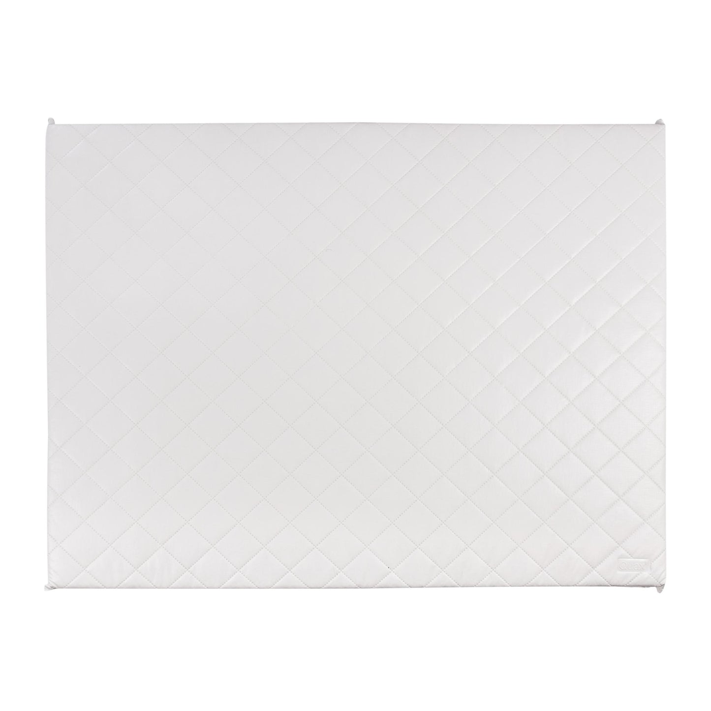 Quax Playpen Mat PVC - Quilted - White