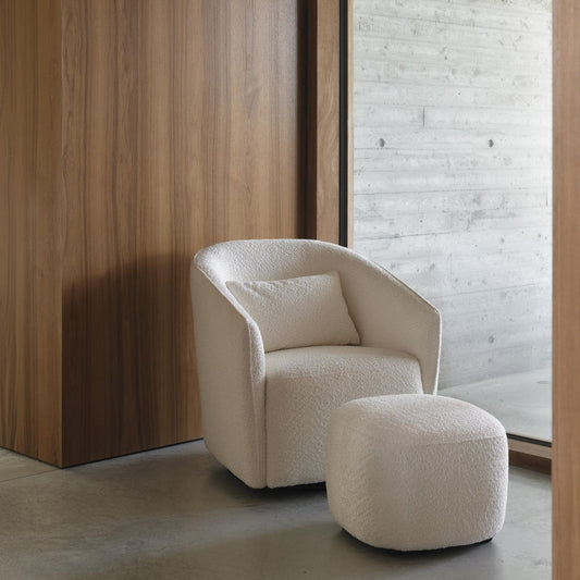 Quax Gomi Swivel & Gliding Nursing Chair - Cream