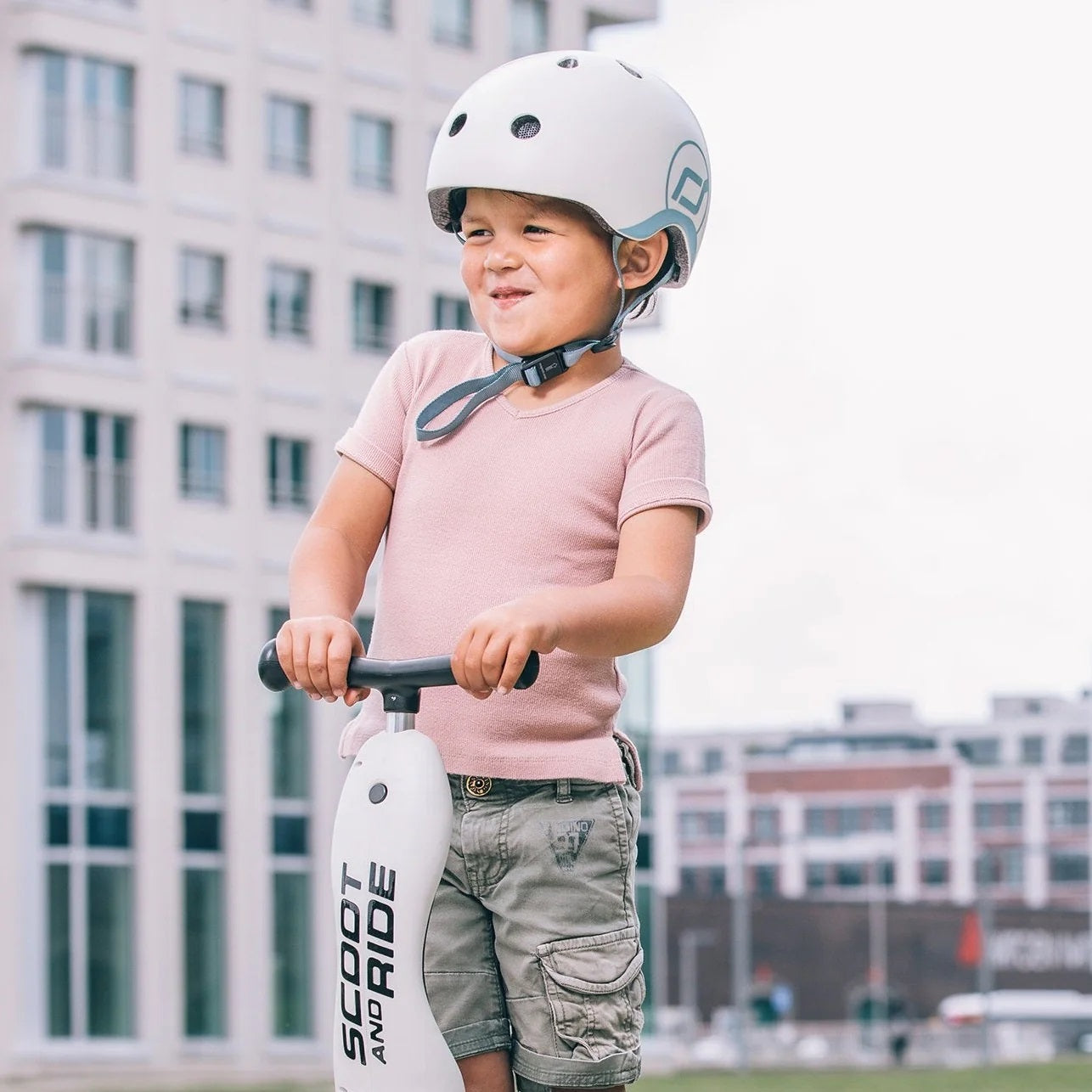 Scoot & Ride Helmet - Ash (XXS-S)