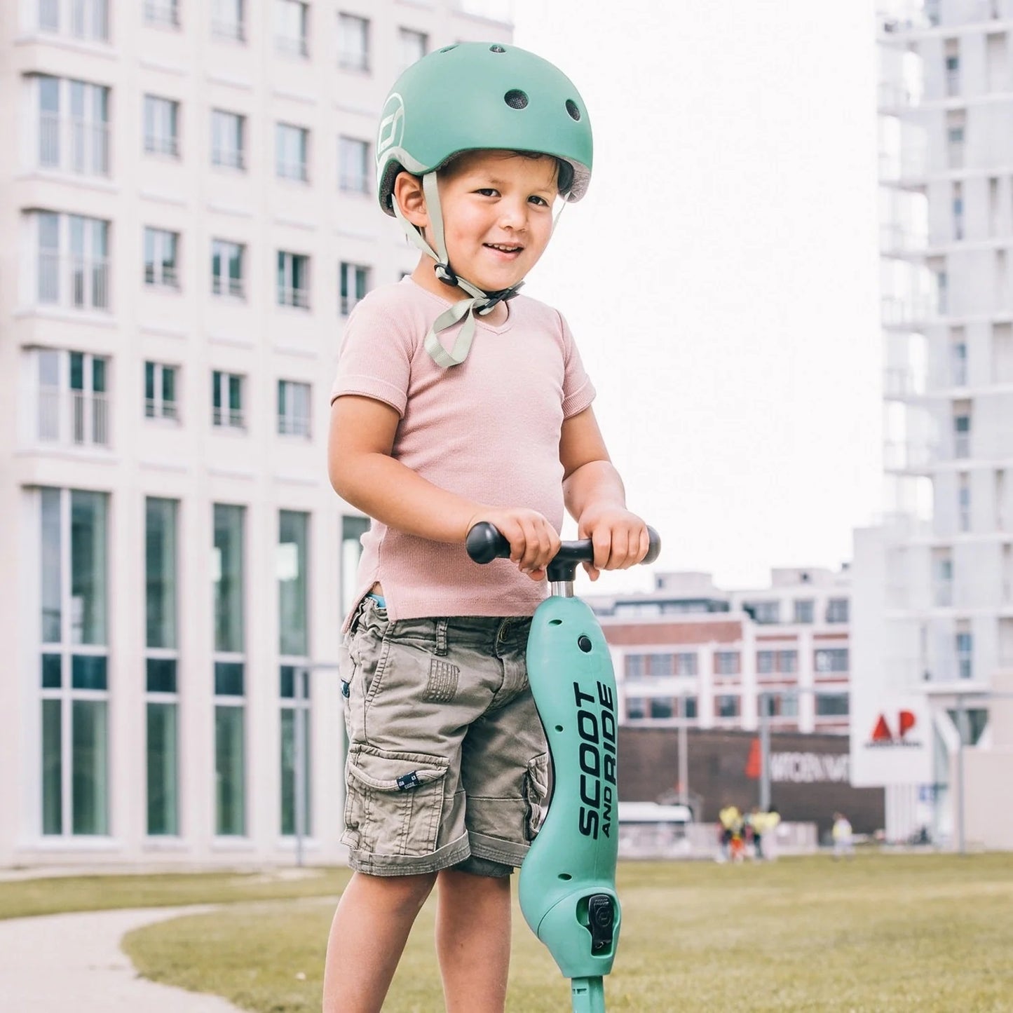 Scoot & Ride Helmet - Forest (XXS-S)