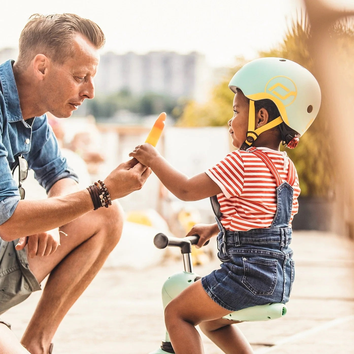 Scoot & Ride Helmet - Kiwi (XXS-S)