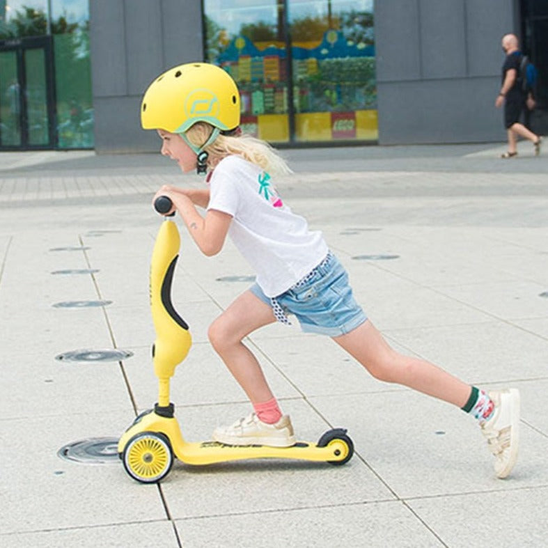 Scoot & Ride Helmet - Lemon (XXS-S)