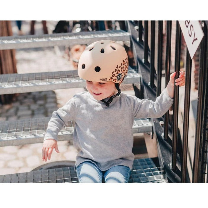 Scoot & Ride Helmet - Leopard (XXS-S)