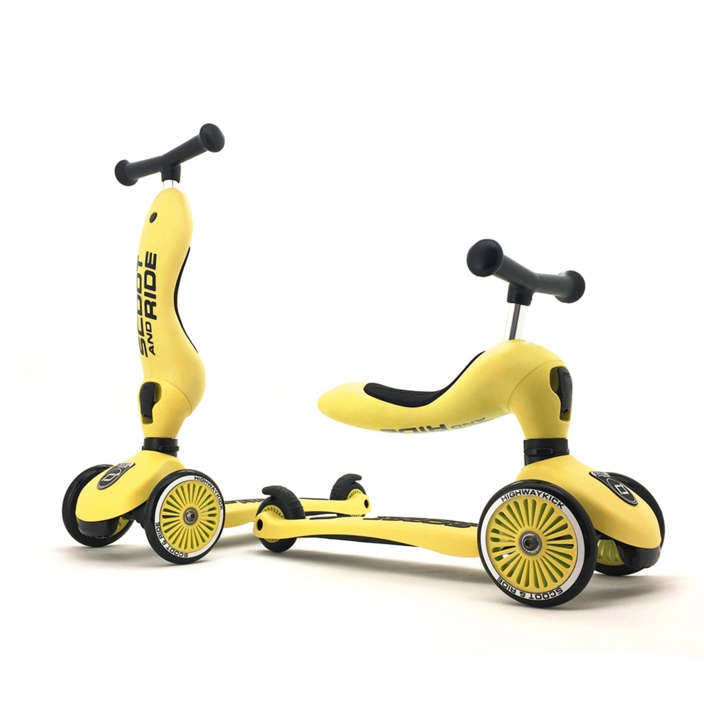 Scoot & Ride Highway Kick 1 Scooter - Lemon