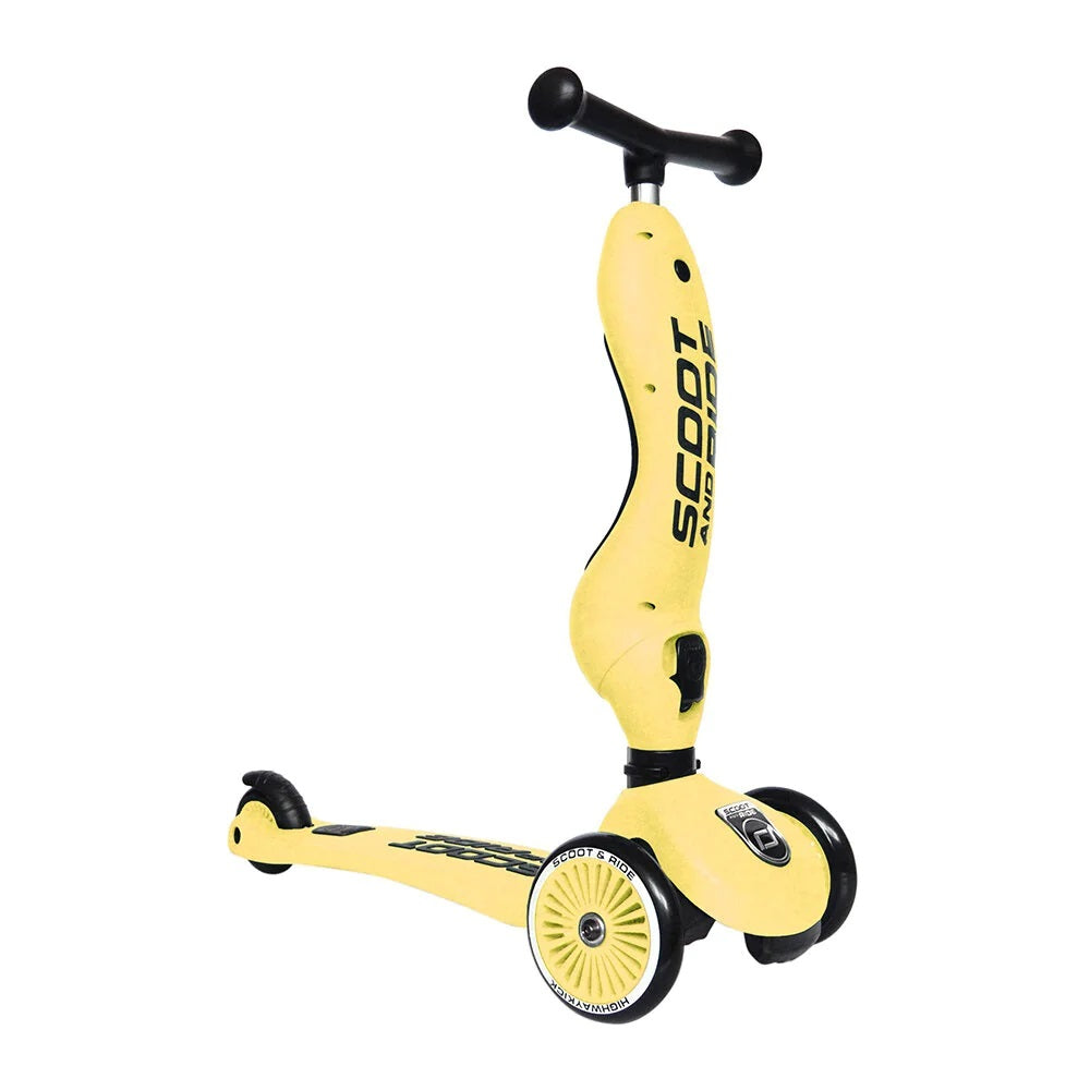 Scoot & Ride Highway Kick 1 Scooter - Lemon