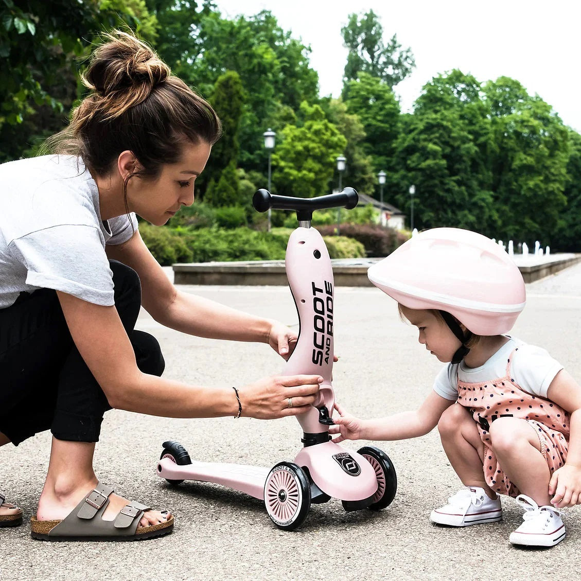 Scoot & Ride Highway Kick 1 Scooter - Rose