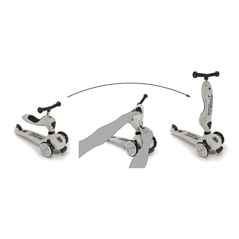 Scoot & Ride Highway Kick 1 Scooter - Steel
