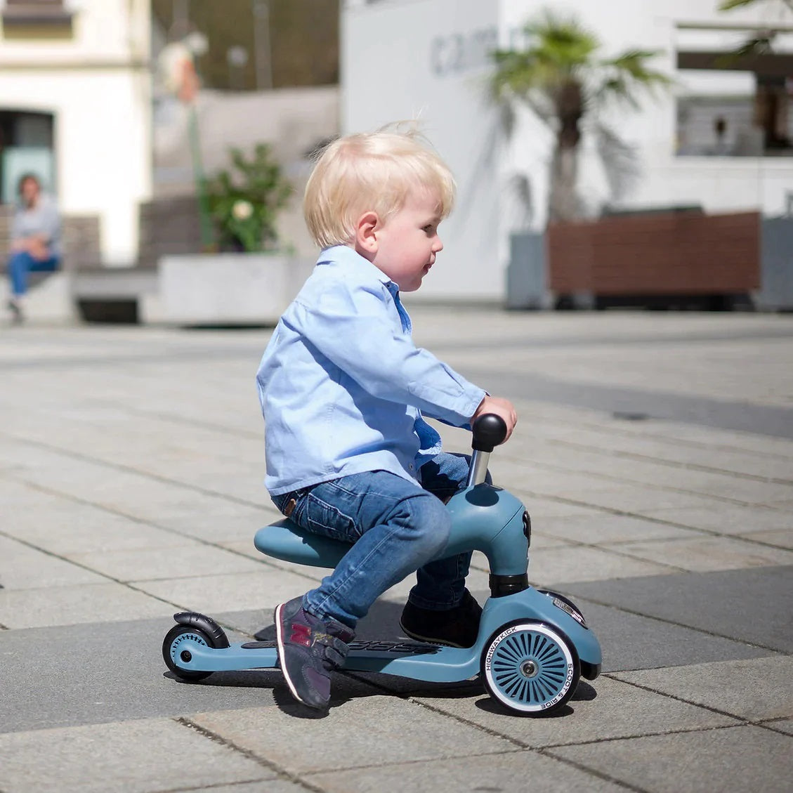 Scoot & Ride Highway Kick 1 Scooter - Steel