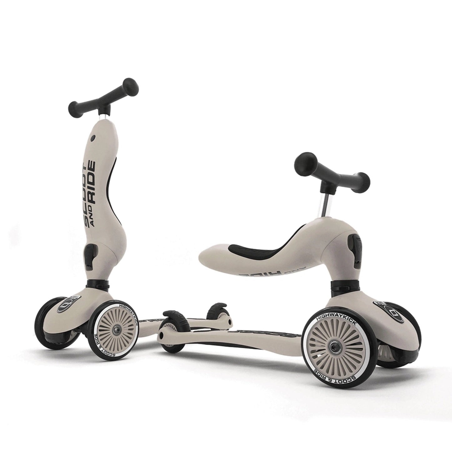 Scoot & Ride Highway Kick 1 Scooter - Ash