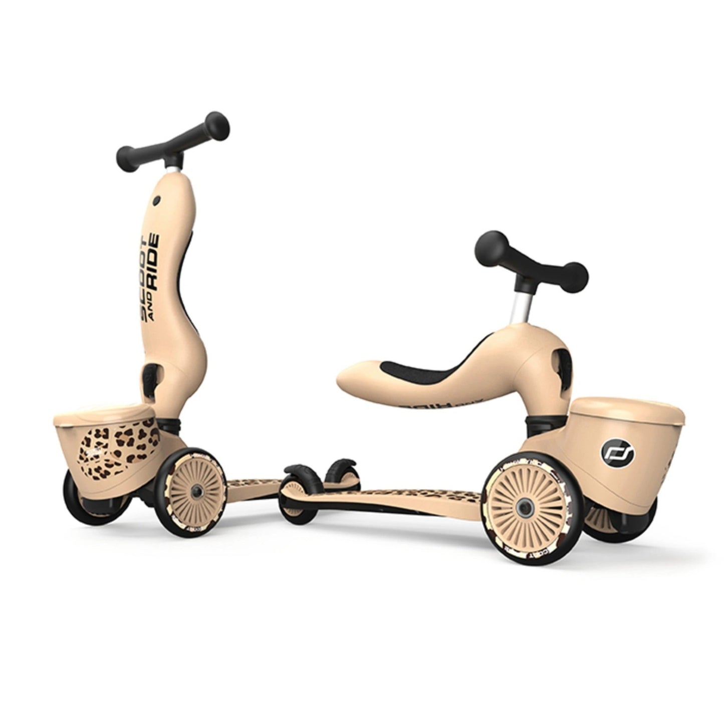 Scoot & Ride Highway Kick 1 Scooter - Leopard