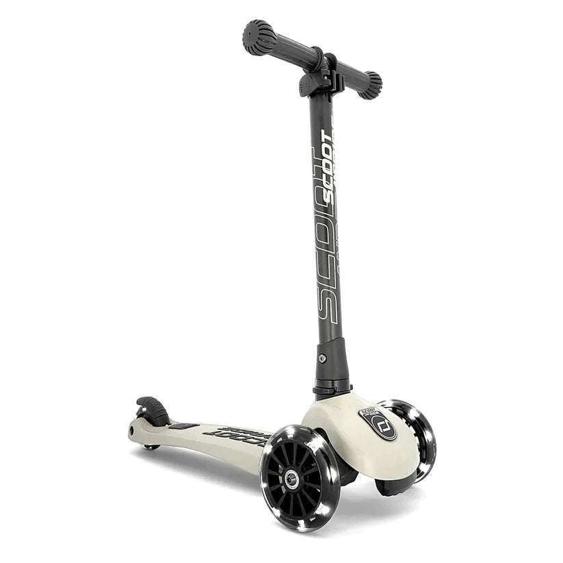 Scoot & Ride Highway Kick 3 LED Scooter - Ash
