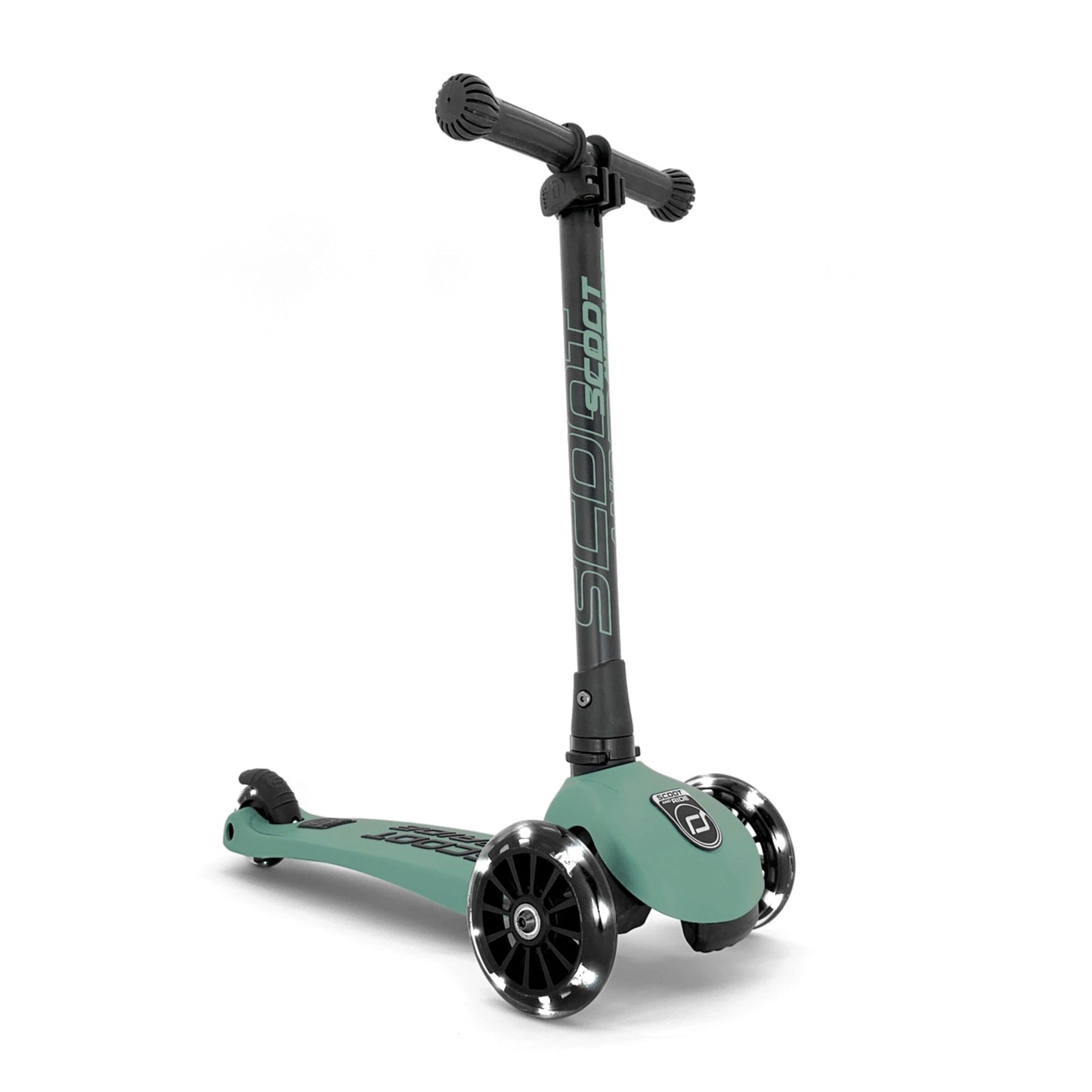 Scoot & Ride Highway Kick 3 LED Scooter - Forest