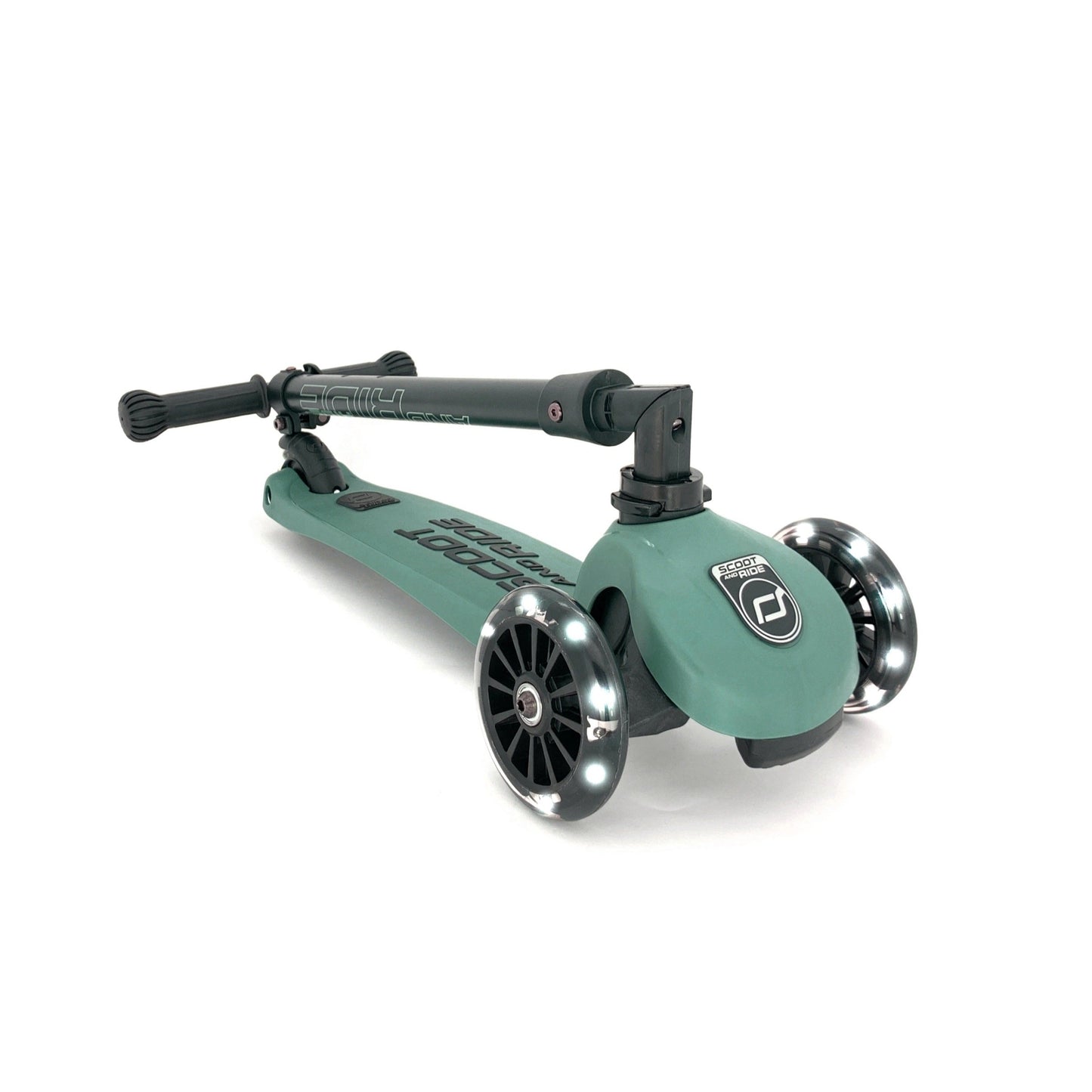 Scoot & Ride Highway Kick 3 LED Scooter - Forest