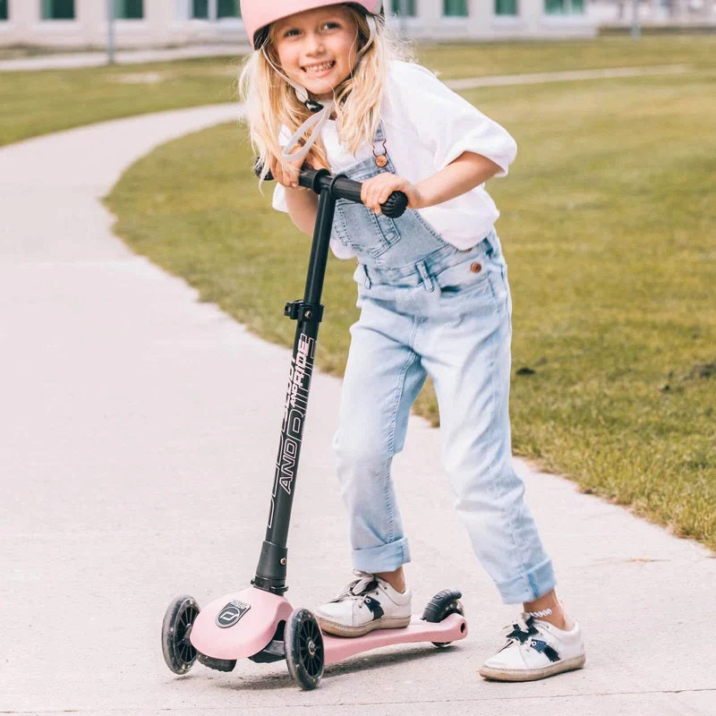 Scoot & Ride Highway Kick 3 LED Scooter - Rose