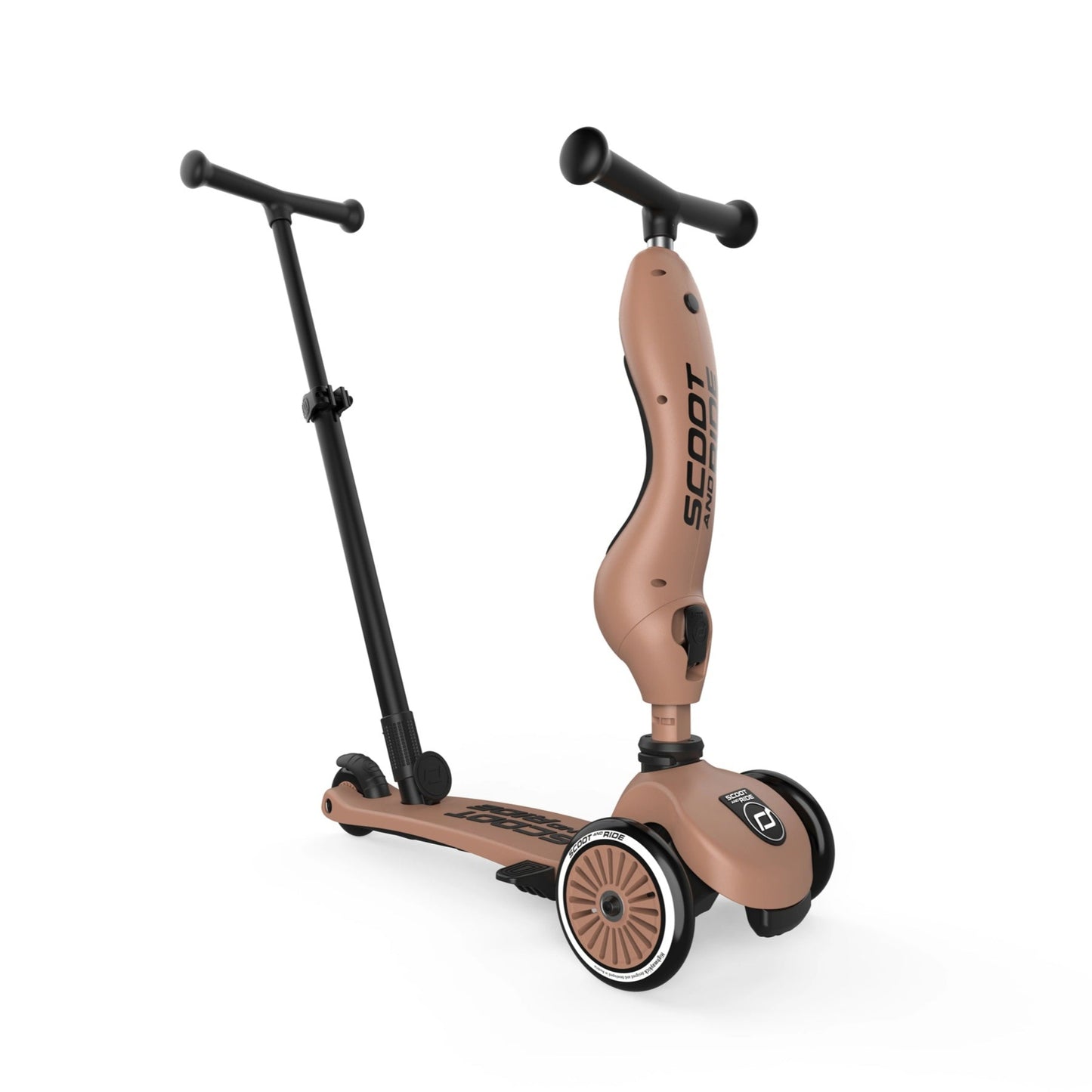 Scoot & Ride Highway Kick 1 'Push & Go' Scooter - Mocha
