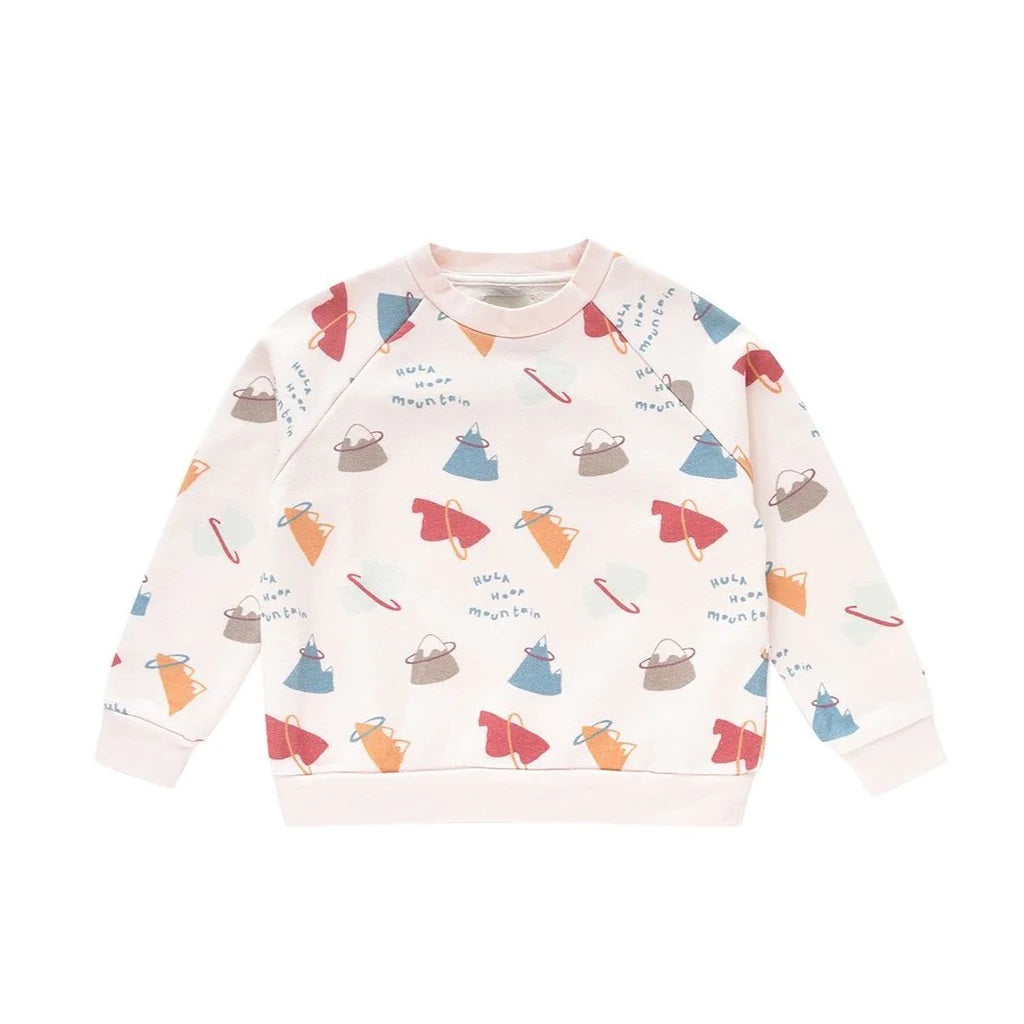 Louise Misha Children's Samuel Sweatshirt - Cream Mountains