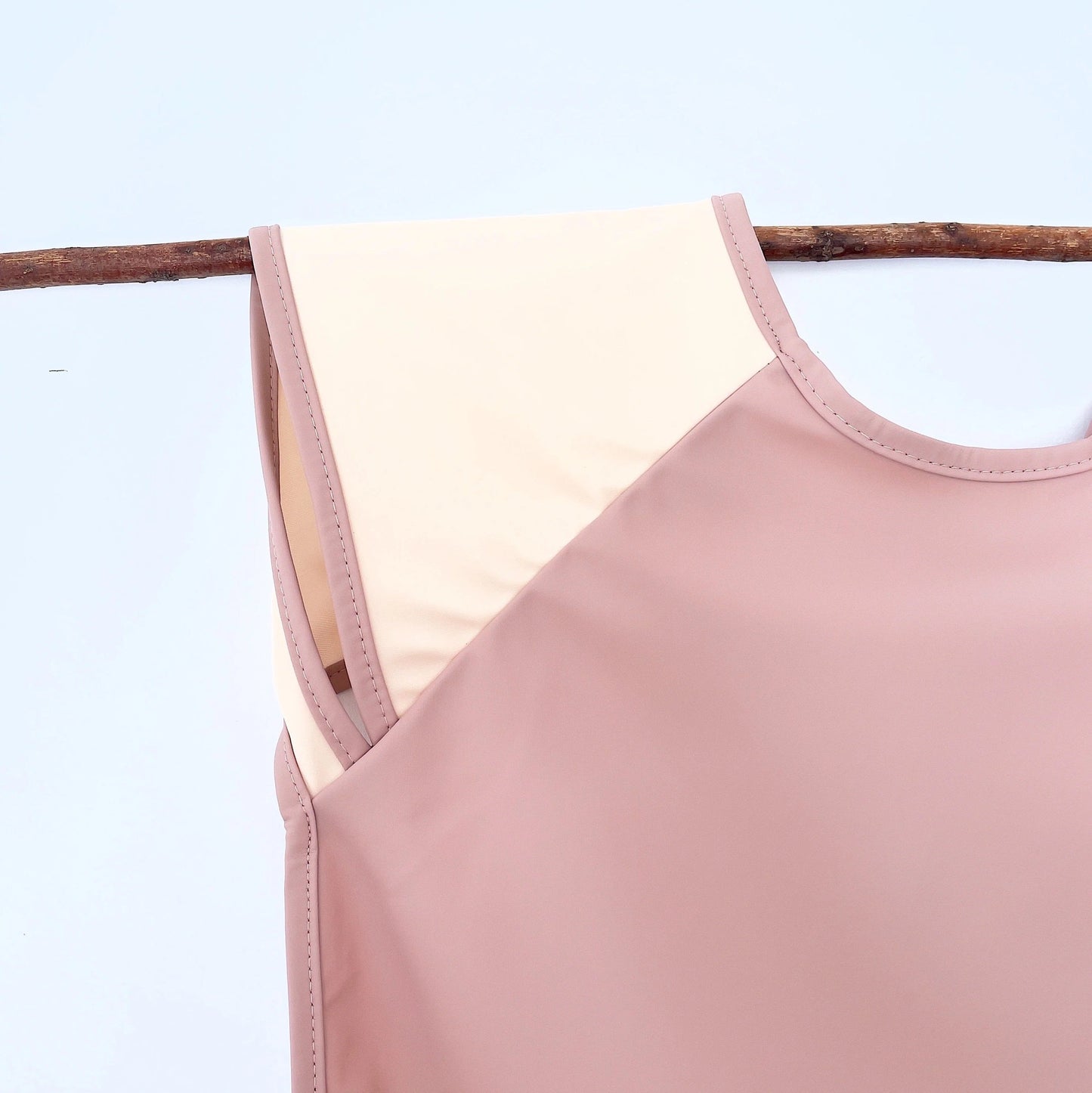 Skagfa Vinklar Waterproof First Bib - Rosewood