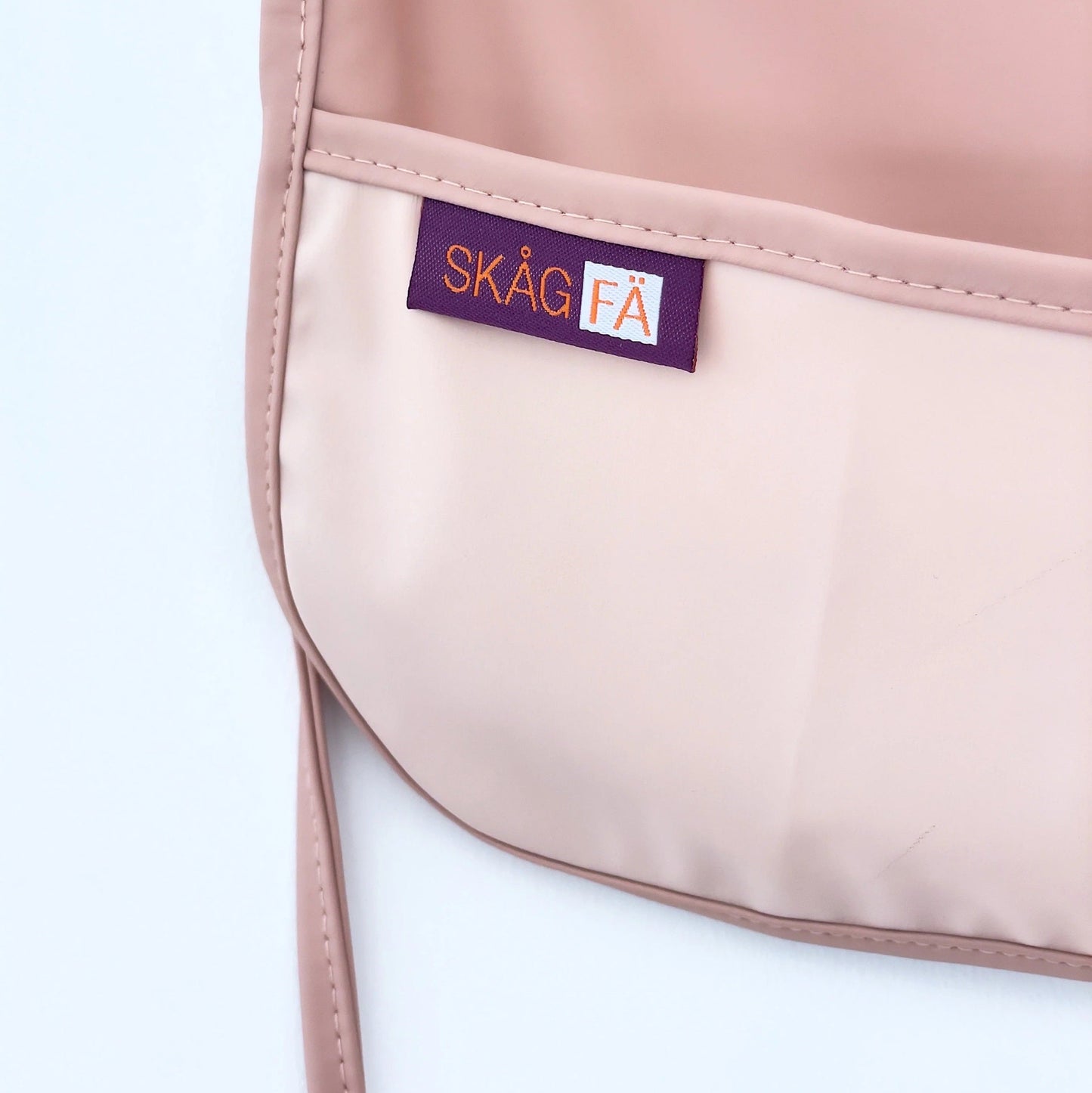 Skagfa Vinklar Waterproof First Bib - Rosewood