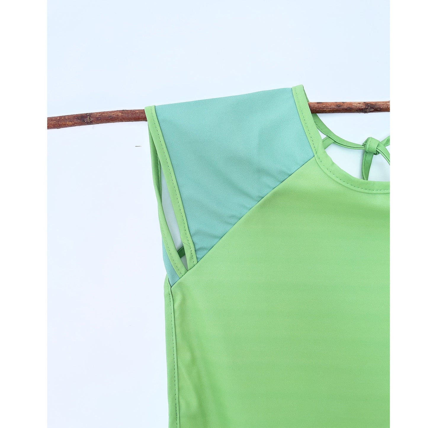 Skagfa Vinklar Waterproof First Bib - Javea Agave