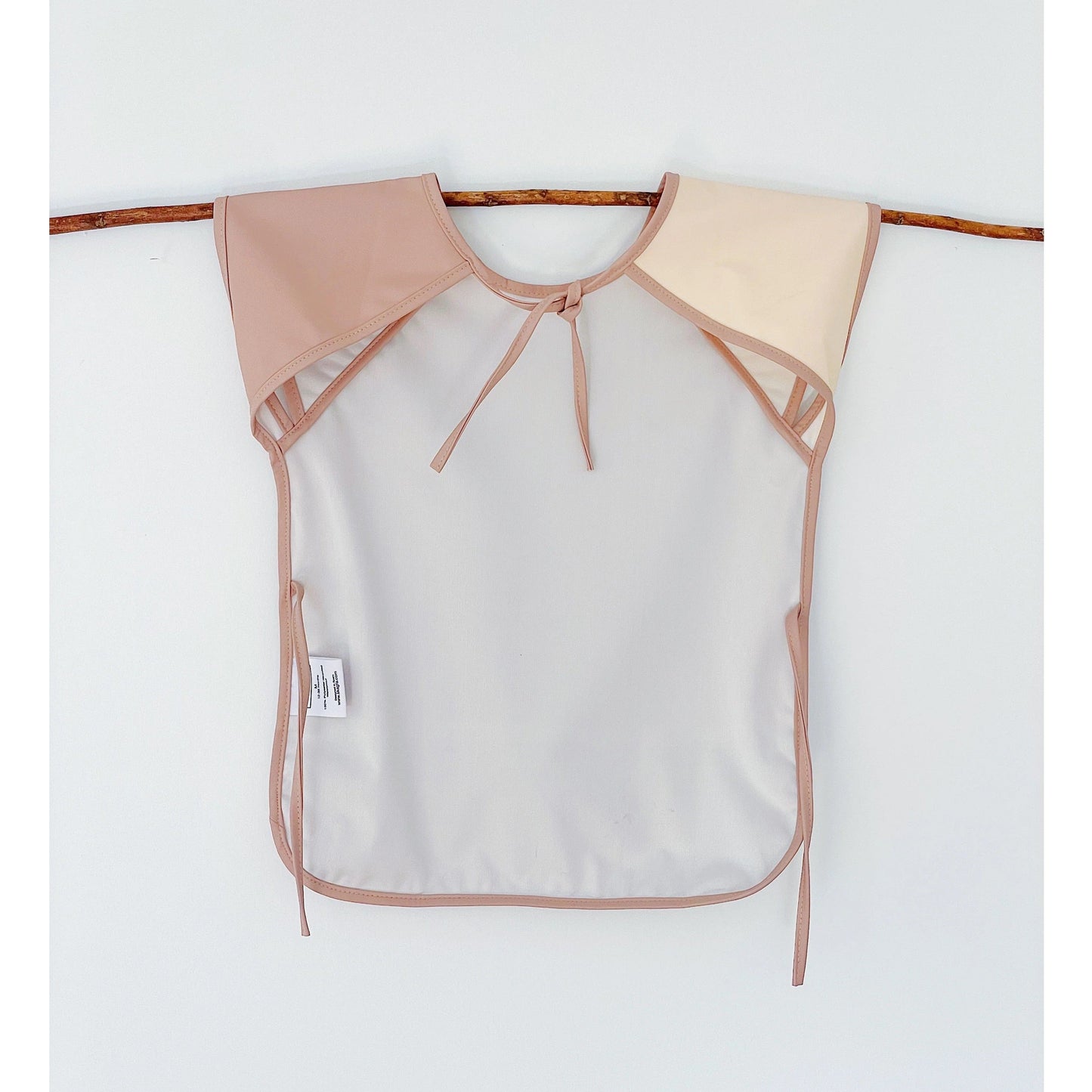 Skagfa Vinklar Waterproof First Bib - Rosewood