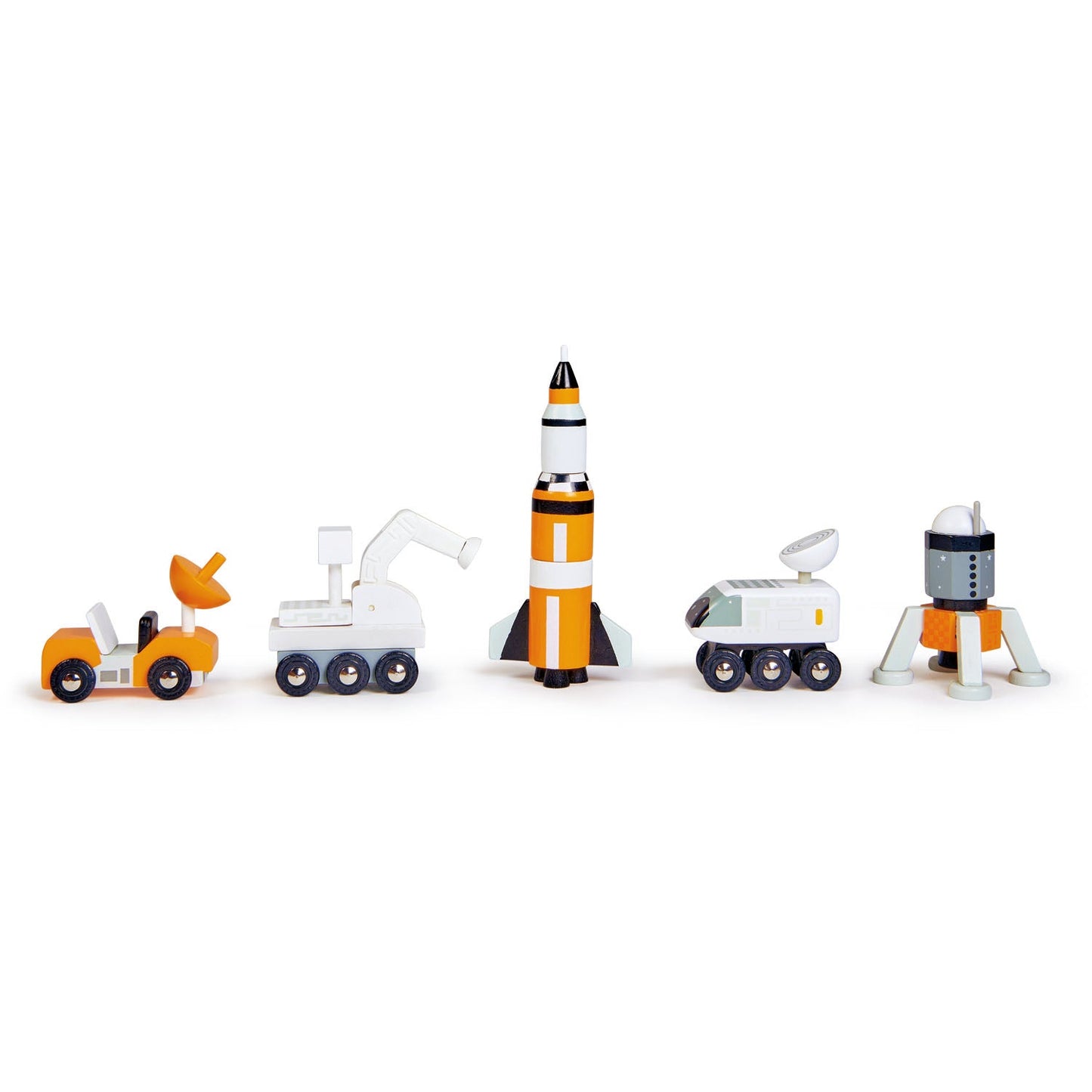 Tender Leaf Toys Wooden Space Voyager Playset