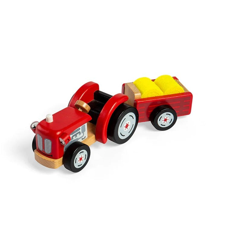 Tidlo Wooden Tractor & Trailer