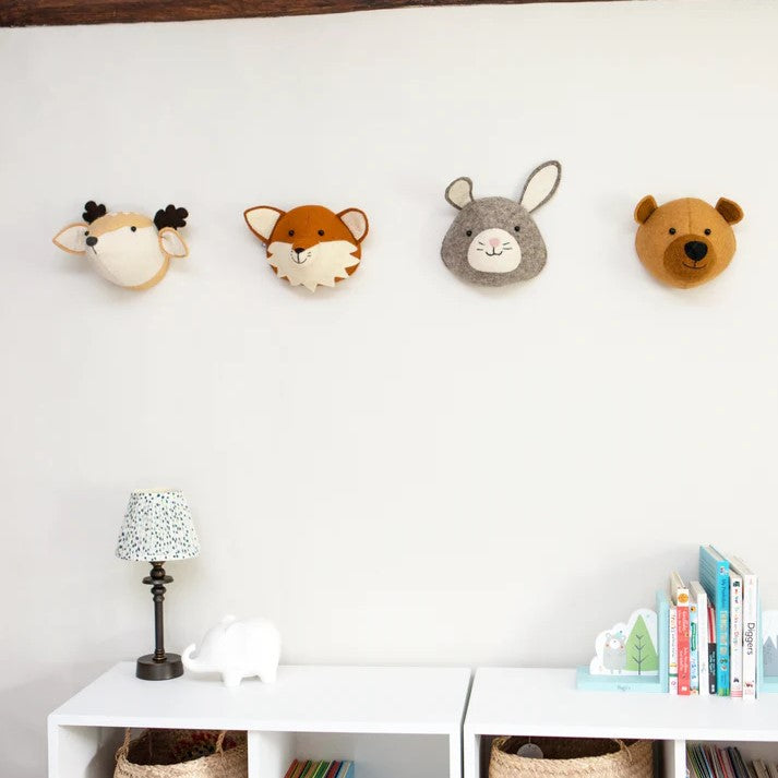 Fiona Walker Baby Fox Head - Mini