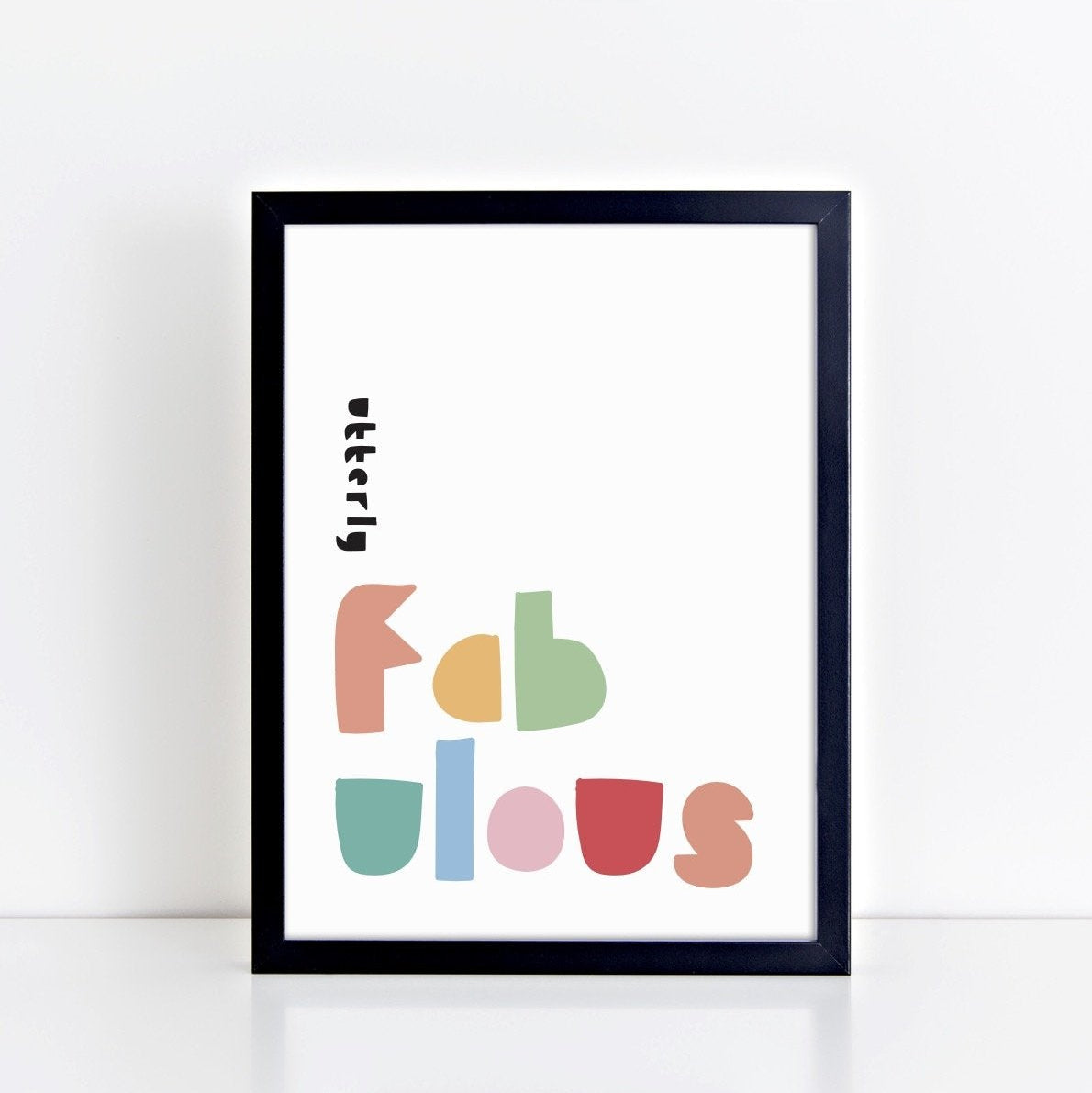 The Little Jones Utterly Fabulous Print - Spring Tones