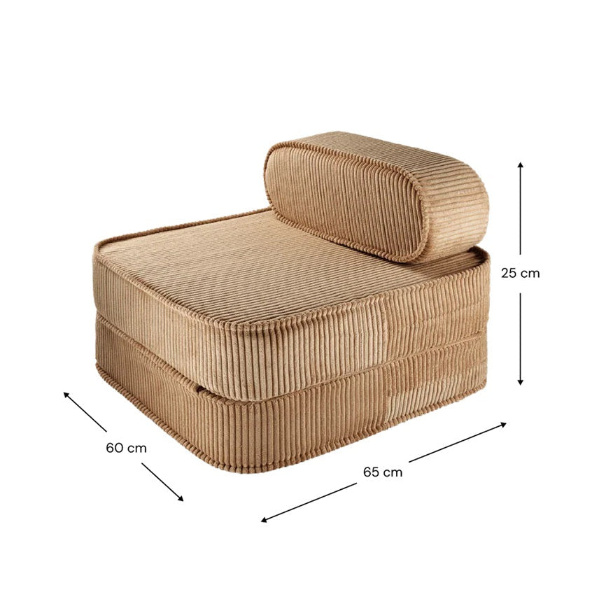 Wigiwama Flip Chair - Corduroy Toffee