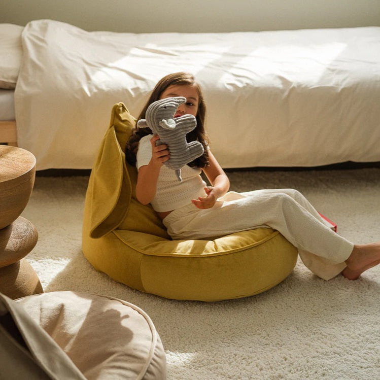 Wigiwama Bunny Beanbag Chair - Salted Caramel
