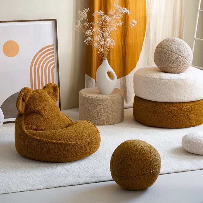 Wigiwama Bear Beanbag Chair - Maple