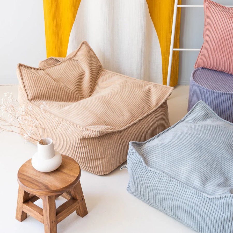 Wigiwama Beanbag Chair - Corduroy Brown Sugar