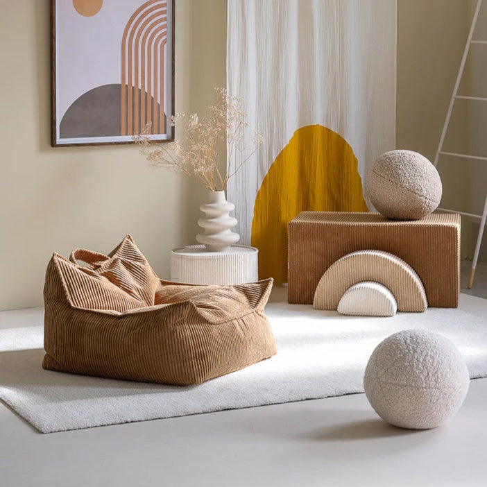 Wigiwama Beanbag Chair - Corduroy Toffee