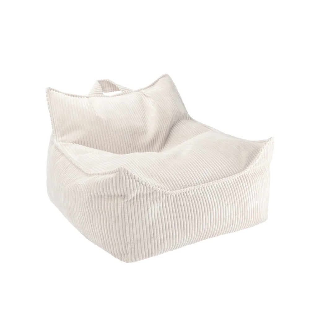 Wigiwama Beanbag Chair - Corduroy Marshmallow