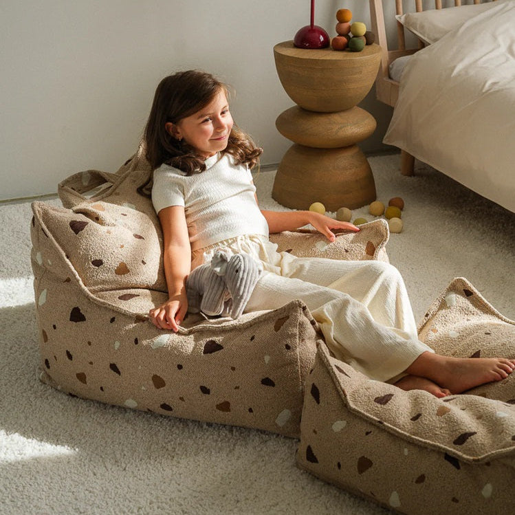 Wigiwama Beanbag Chair - Terrazzo Sand