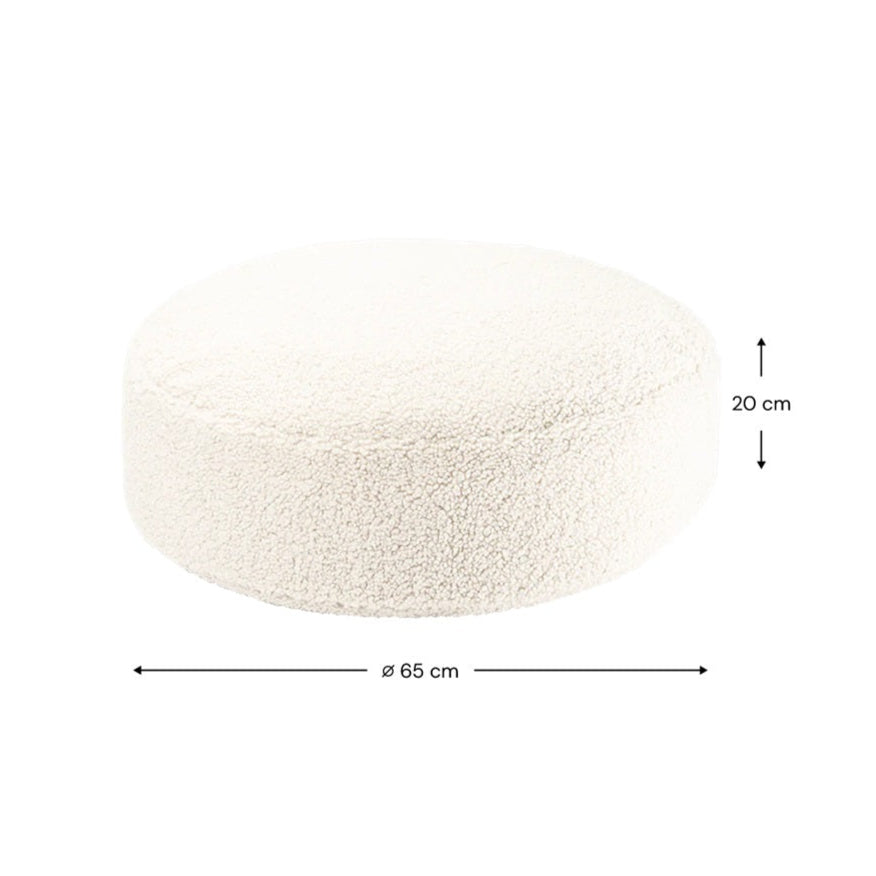 Wigiwama Ottoman - Cream