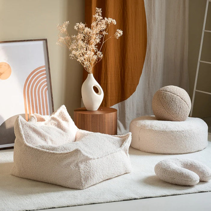 Wigiwama Ottoman - Cream