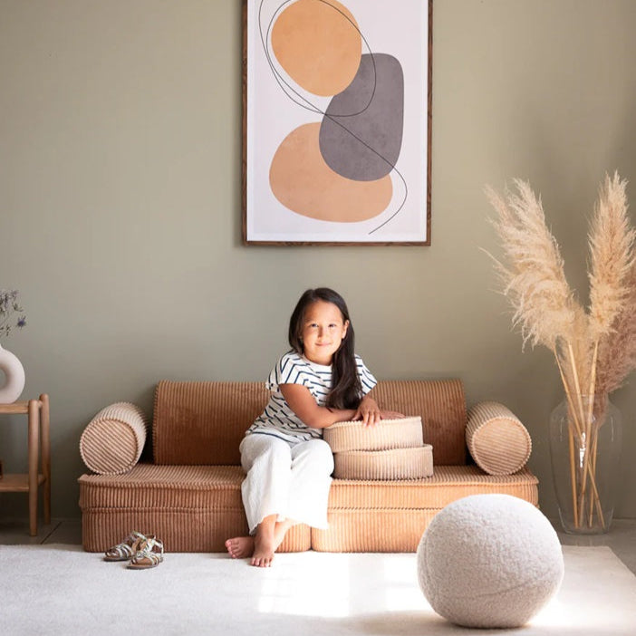 Wigiwama Settee - Corduroy Toffee