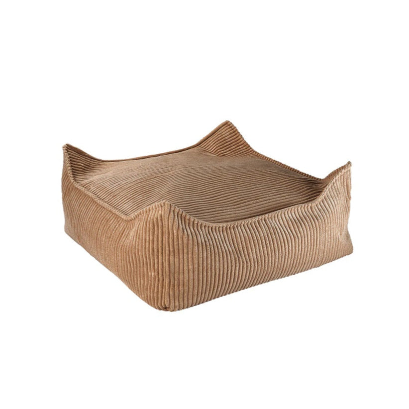 Wigiwama Square Ottoman - Corduroy Toffee
