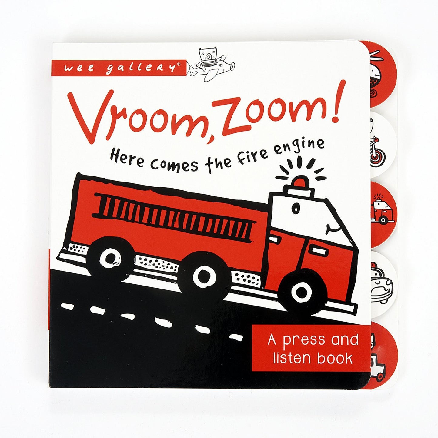 Wee Gallery Sound Book - Vroom, Zoom!