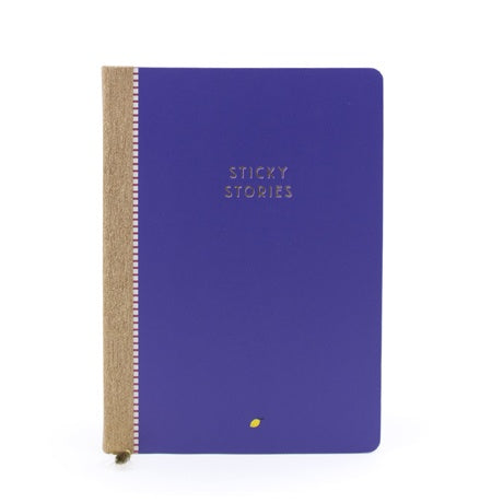 Sticky Lemon Notebook - Purple Sticky Stories | Soren's House