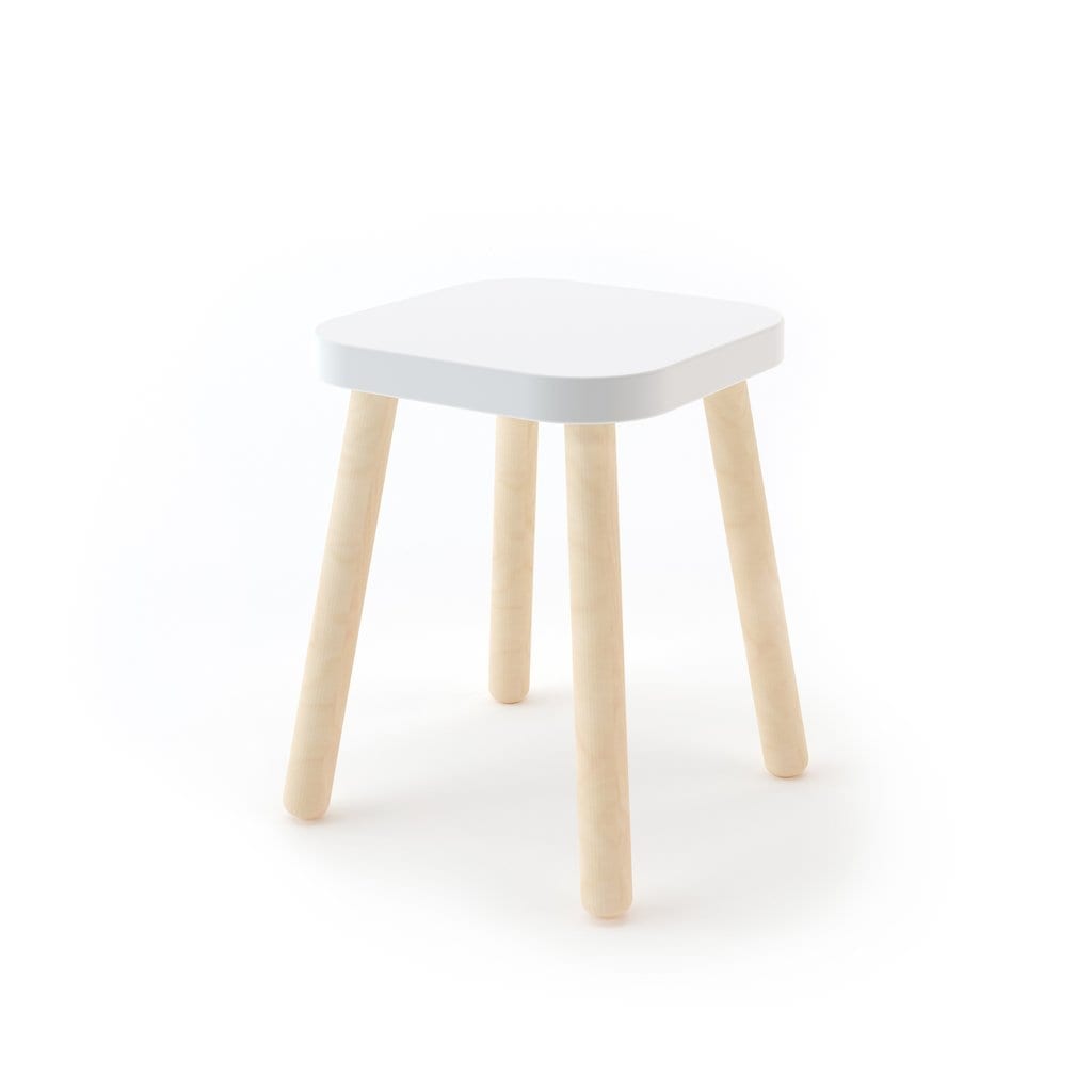 Oeuf NYC Brooklyn Height Adjustable Desk - White & Birch