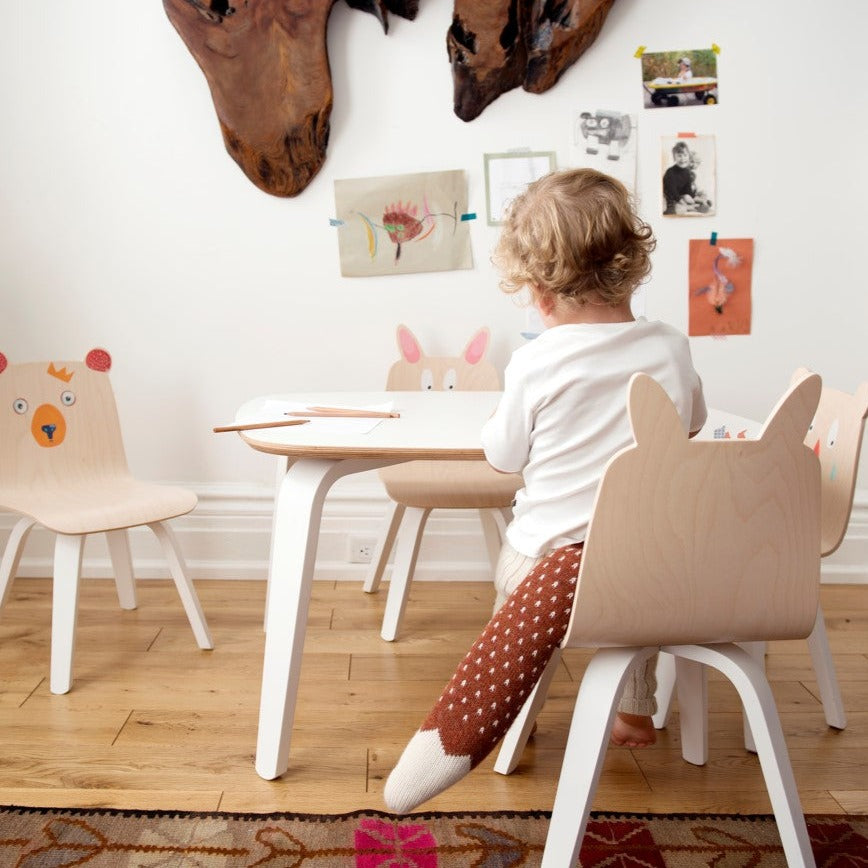 Oeuf NYC Set of 2 Play Chairs - Rabbit (2 Colours Available)