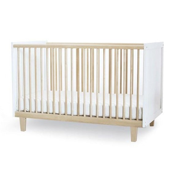 Oeuf NYC Rhea Cot Bed - White & Birch
