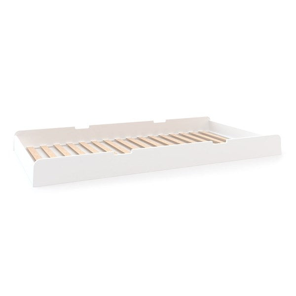 Oeuf NYC River Single Bed - White & Birch